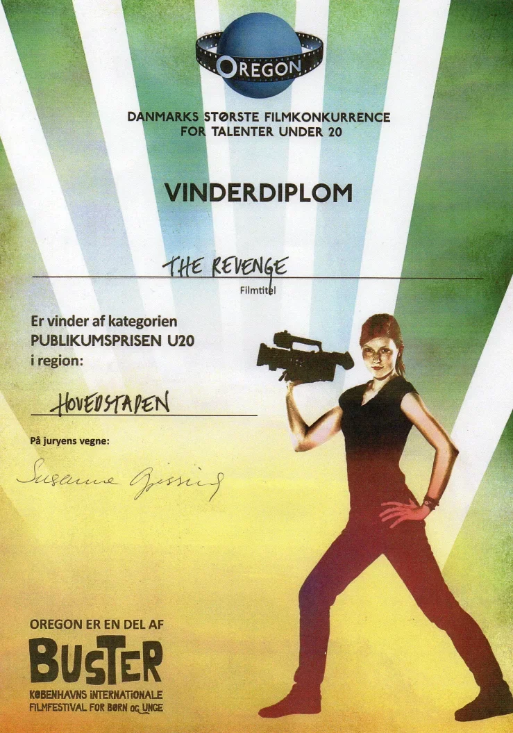 2009 · The Revenge — Publikumsprisen U20 · OREGON / BUSTER, Region Hovedstaden